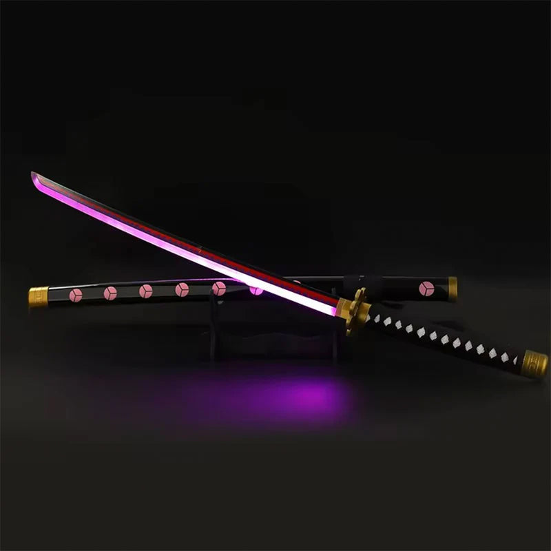 Roronoa Zoro’s Shusui Neon LED Cosplay Wooden Katana