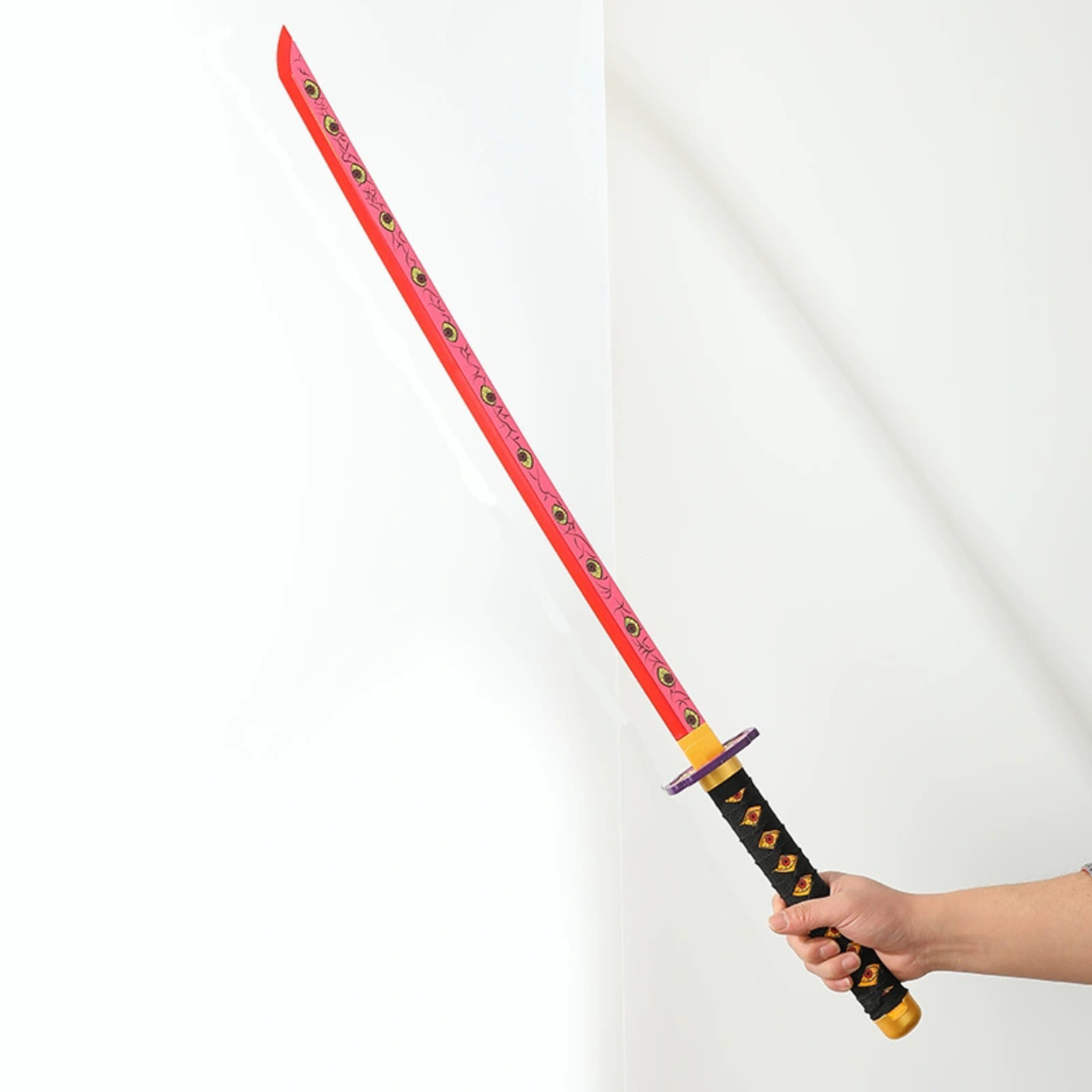 Kokushibo Luna Crescente wooden Cosplay Katana