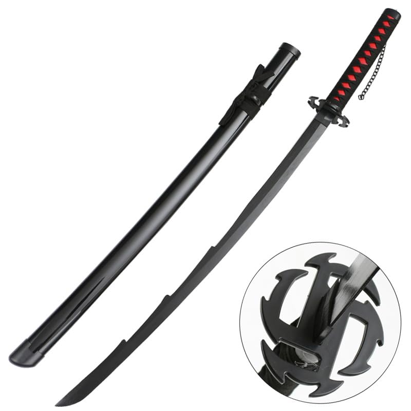 Bleach Ichigo Tensa Zangetsu Life-Size 104 cm Wooden Cosplay Katana Sword