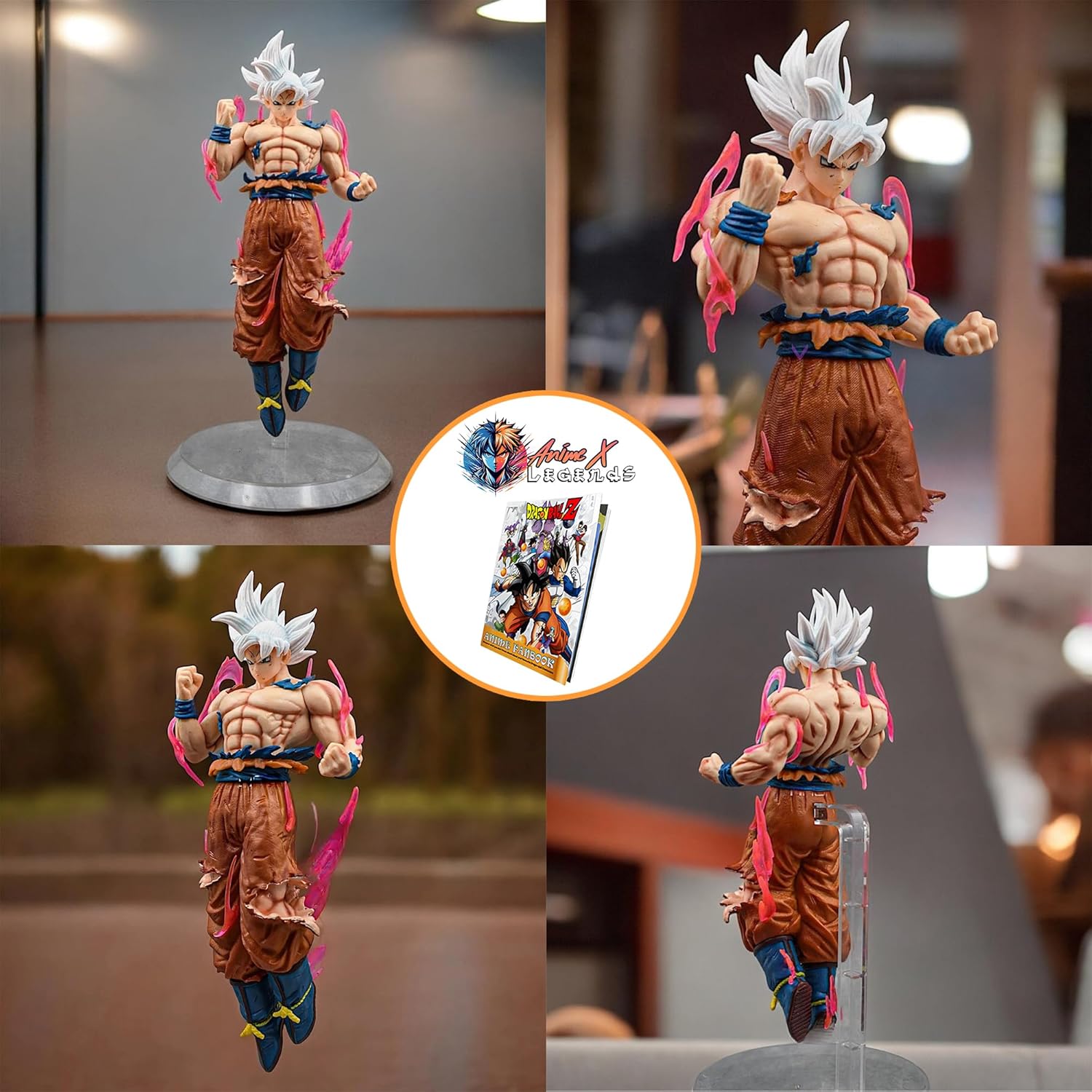 Goku Mastered Ultra Instinct Action Figure – Dragon Ball Super Collectible