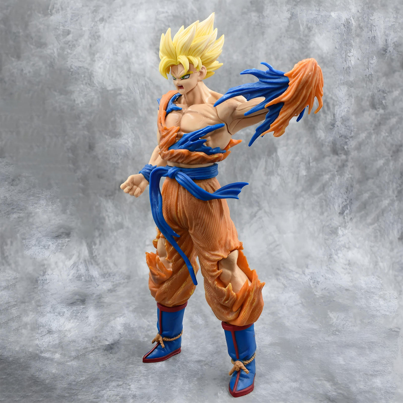 DBZ Goku Angry Action Figures Collectible Statue 35 cm