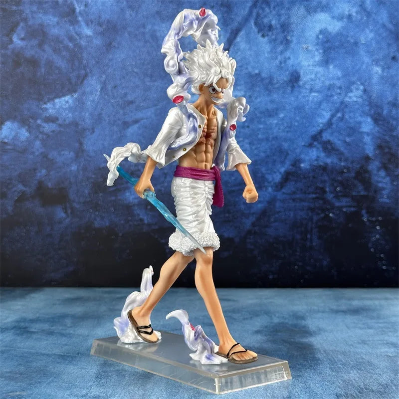 Monkey D. Luffy Gear 5 Walking Anime Action Figure Toy
