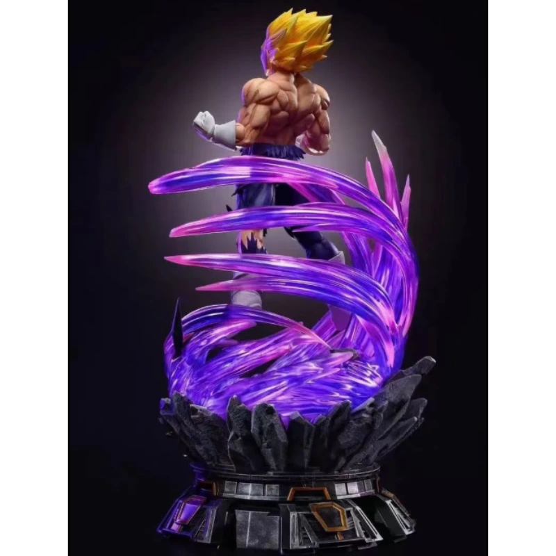 DBZ Super Saiyan Ultra Instinct Vegeta 2 Head | PVC Statue Light Up