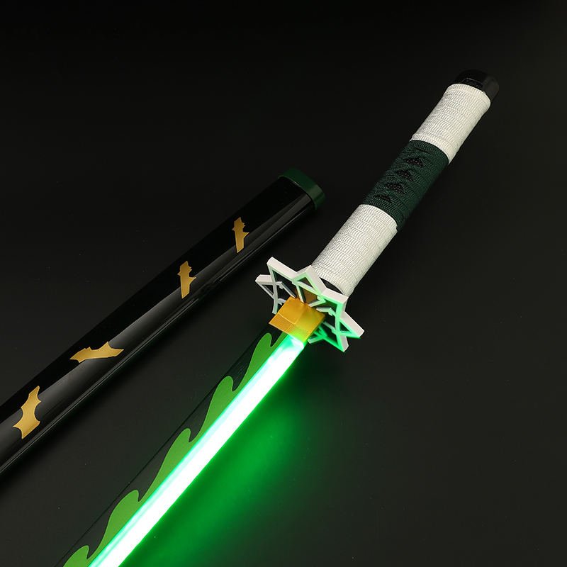 Sanemi’s Nichirin Led Cosplay Wooden Katana 104cm