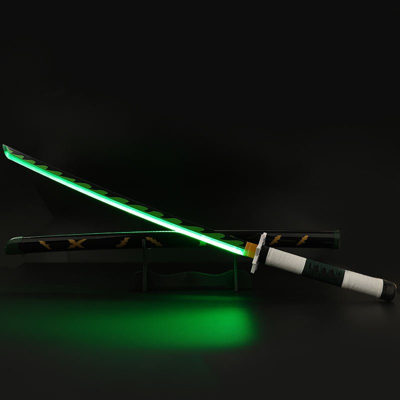 Sanemi’s Nichirin Led Cosplay Wooden Katana 104cm