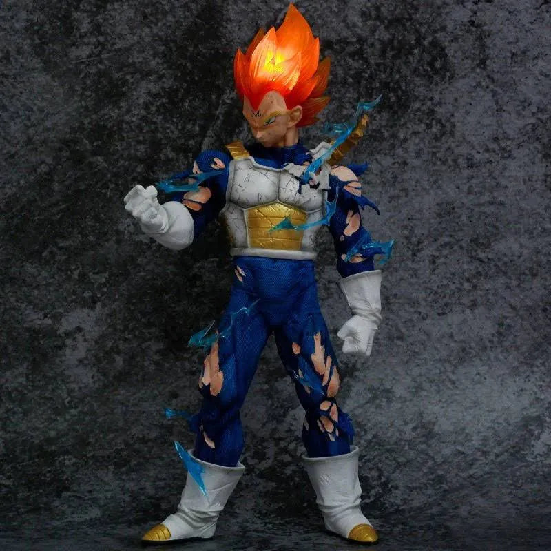 DBZ- Majin Vegeta with 4 Detachable Heads 45 Cm Premium Action Figure
