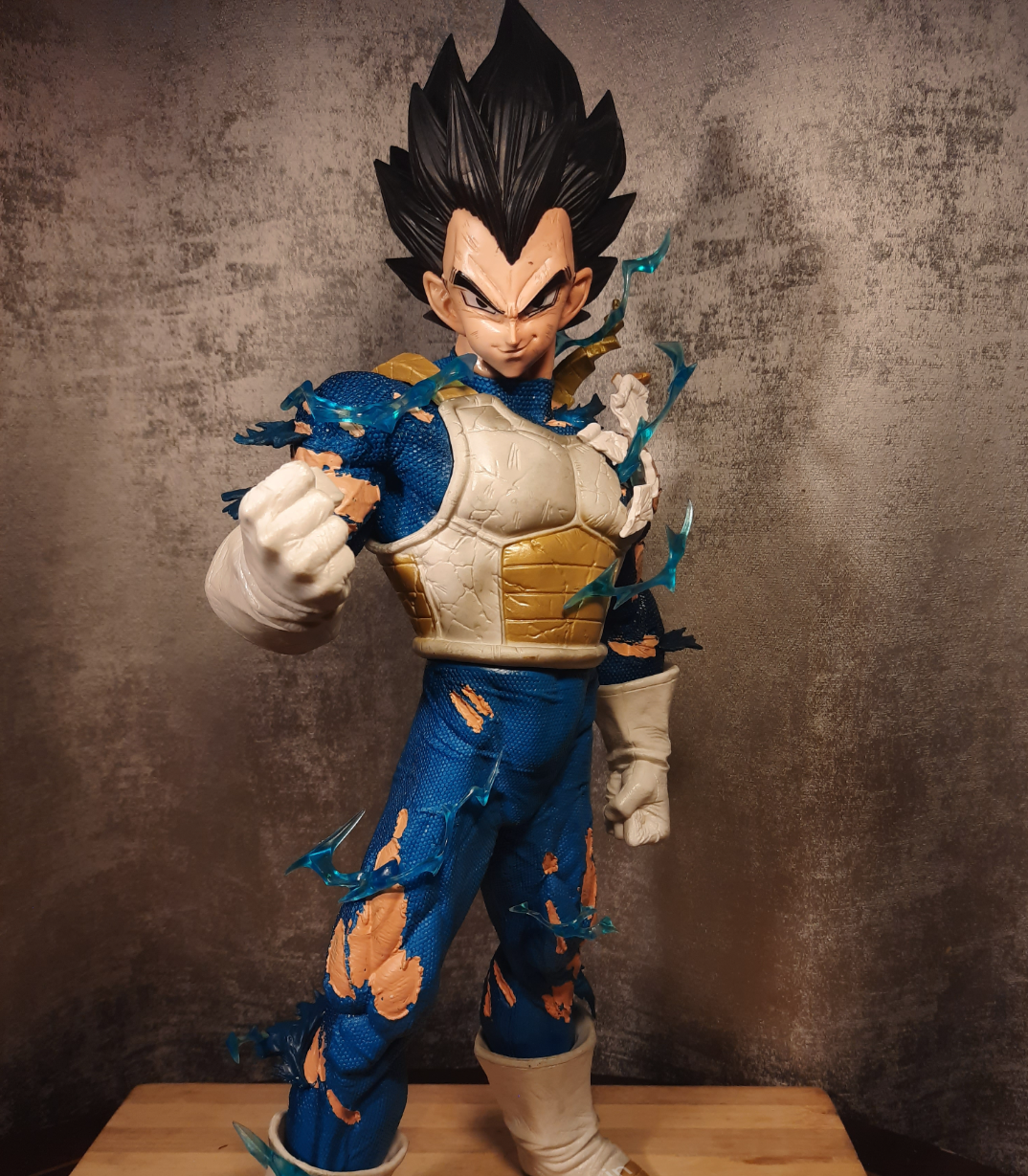 DBZ- Majin Vegeta with 4 Detachable Heads 45 Cm Premium Action Figure