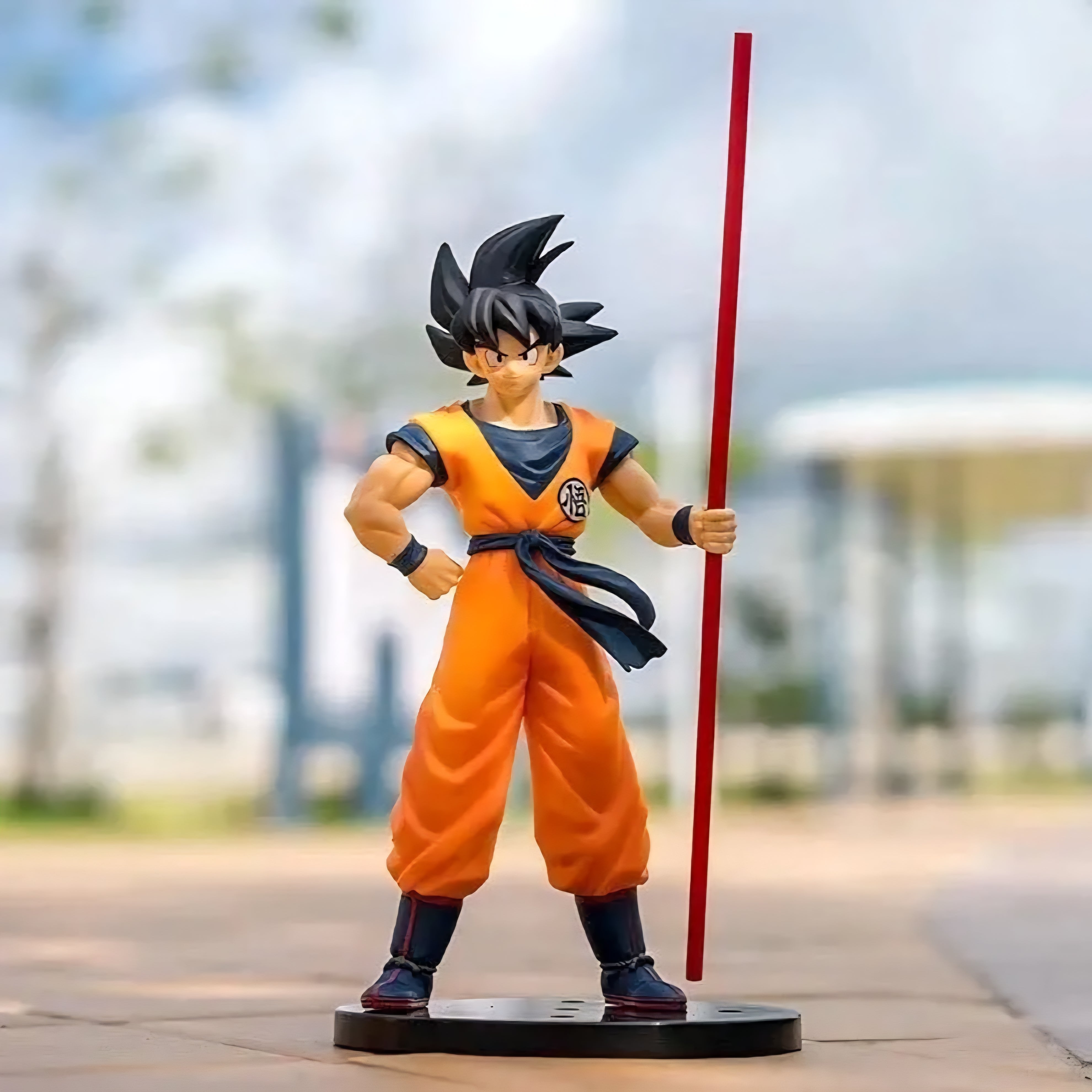 DBZ: Goku Figure with Training Stick