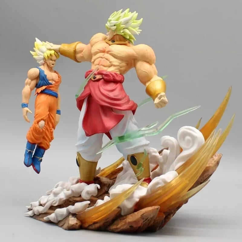 Dragon Ball Z Goku vs Broly Popular Trending Action Figure 20 Cm